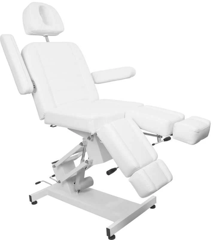 Activeshop Kosmetologinis krėslas AZZURRO ELECTRIC PEDI Baltas