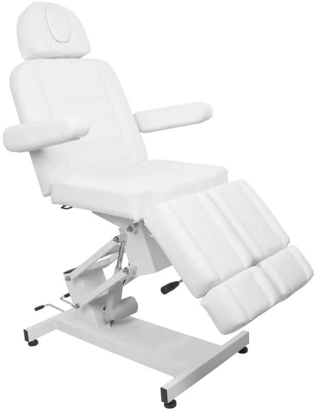 Activeshop Kosmetologinis krėslas AZZURRO ELECTRIC PEDI Baltas