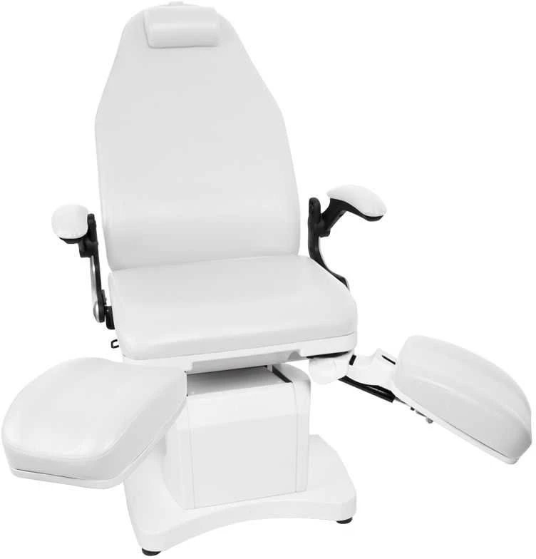 Activeshop Kosmetologinis elektrinis krėslas Azzurro 709A Pedi Baltas