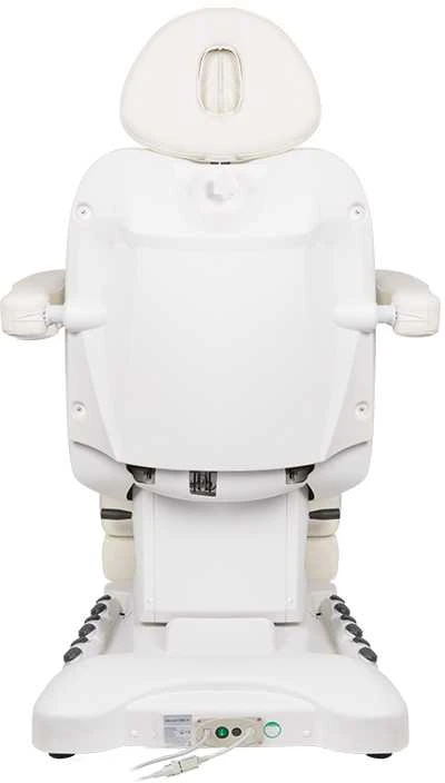 Activeshop Kosmetologinis krėslas Azzurro Pedi Pro Electric 3 Motor Foot Control Baltas Heated
