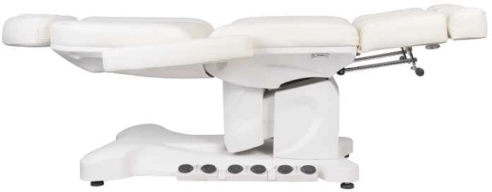 Activeshop Kosmetologinis krėslas Azzurro Pedi Pro Electric 3 Motor Foot Control Baltas Heated