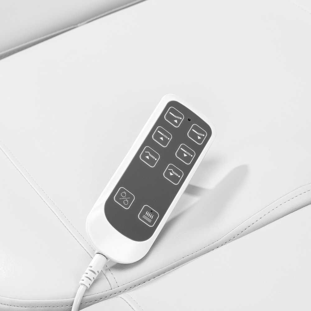 Activeshop Elektrinis kosmetologinis krėslas Sillon Luxury 3 varikliai, baltas