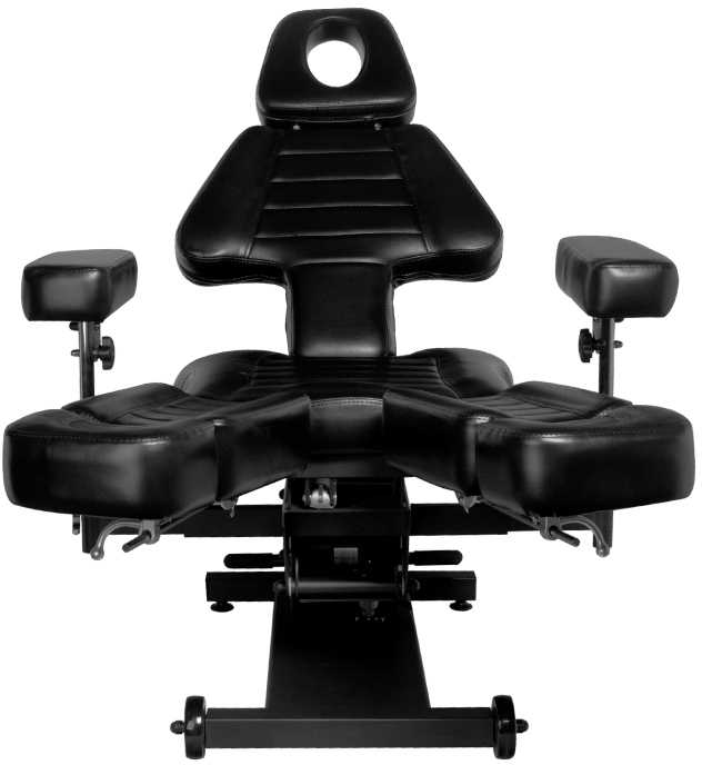 Activeshop Tatuiruočių krėslas PRO INK ELECTRIC (Juodas)