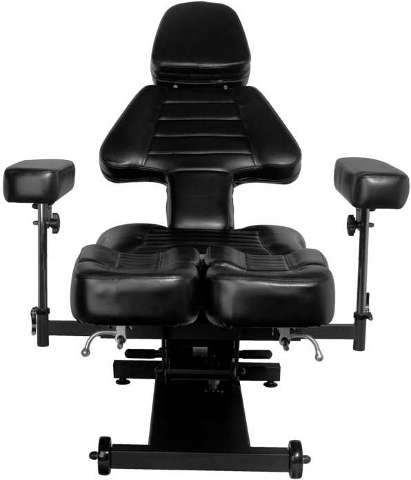 Activeshop Tatuiruočių krėslas PRO INK ELECTRIC (Juodas)