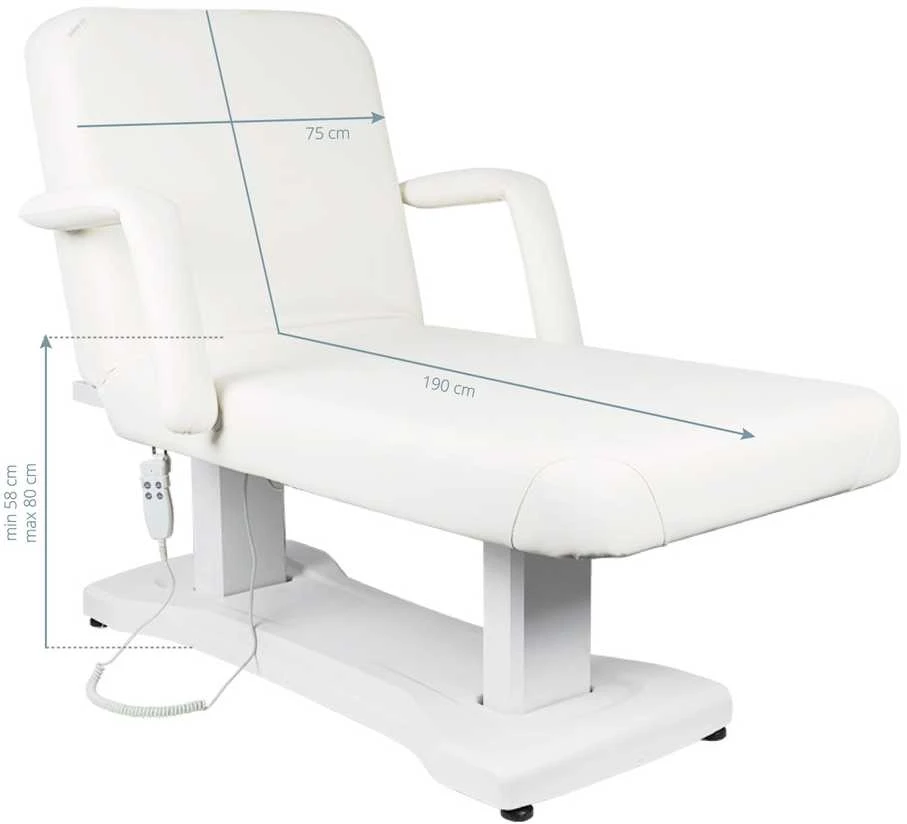 Activeshop Elektrinė kosmetologinė lova Azzurro 819A Baltas