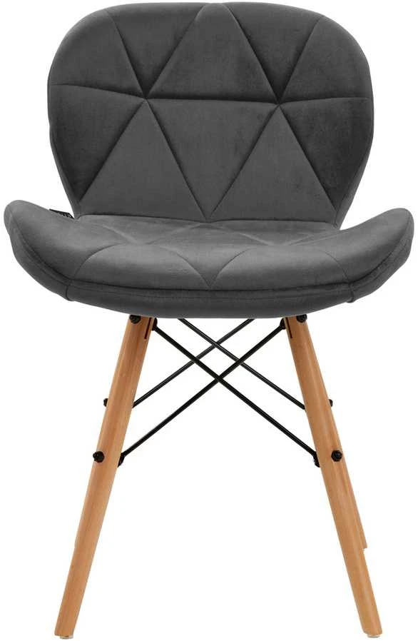 Activeshop Kėdė 4Rico QS-186 Scandi Velvet Pilkas