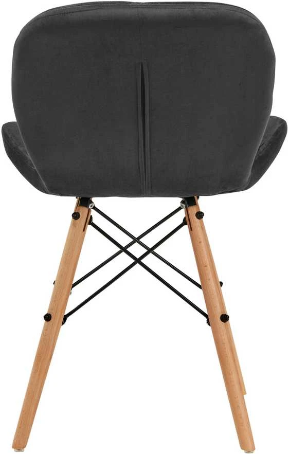 Activeshop Kėdė 4Rico QS-186 Scandi Velvet Pilkas