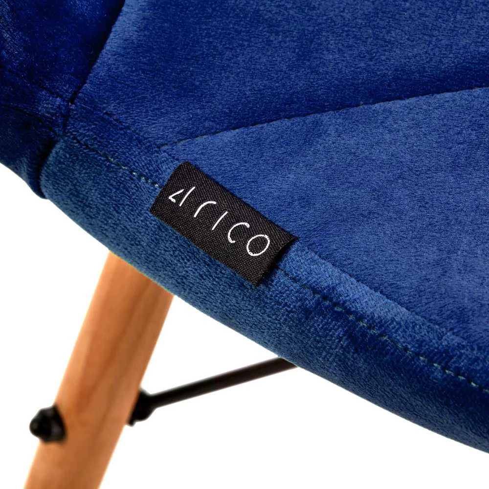 Activeshop Kėdė 4Rico QS-186 Scandi Velvet Mėlyna