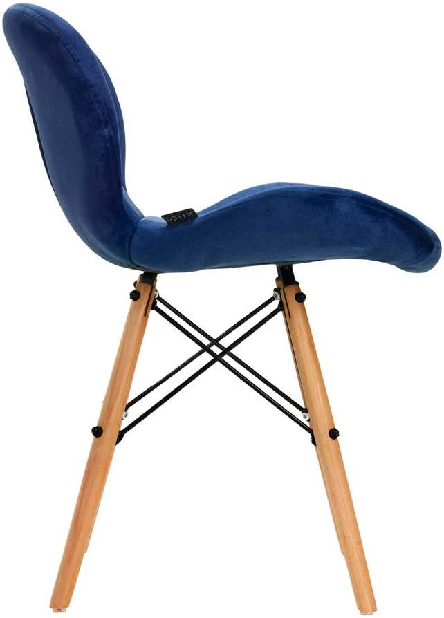 Activeshop Kėdė 4Rico QS-186 Scandi Velvet Mėlyna