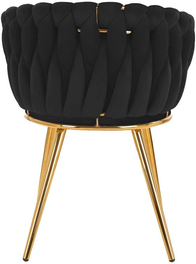 Activeshop Fotelis 4Rico QS-GW06G Velvet Juodas