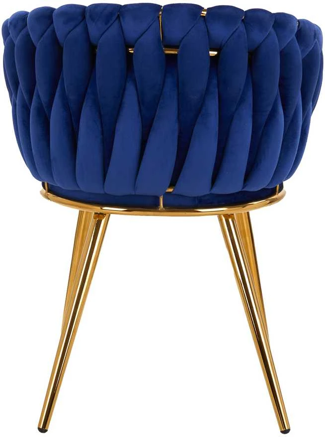 Activeshop Fotelis 4Rico QS-GW06G Velvet Mėlyna