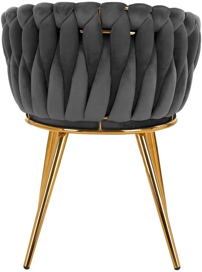 Activeshop Fotelis 4Rico QS-GW06G Velvet Pilkas