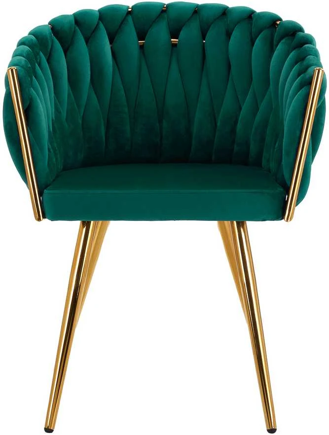 Activeshop Fotelis 4Rico QS-GW06G Velvet Žalias