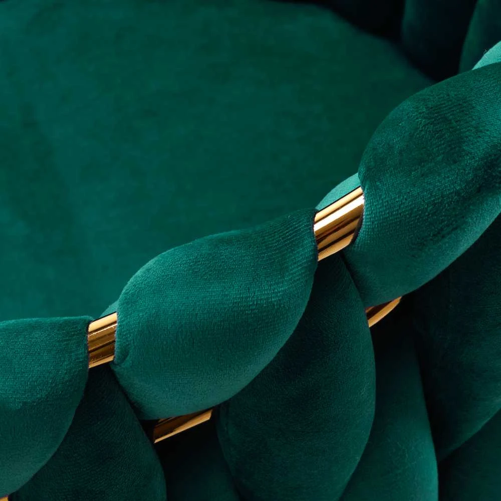 Activeshop Fotelis 4Rico QS-GW06G Velvet Žalias