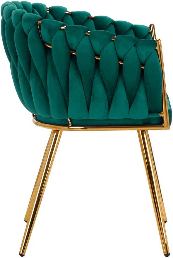 Activeshop Fotelis 4Rico QS-GW06G Velvet Žalias