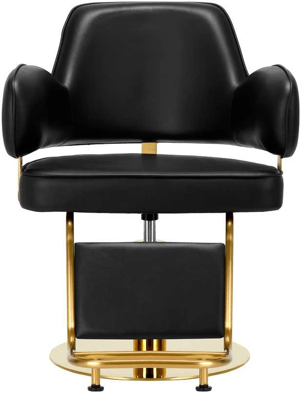 Activeshop Kirpyklos kėdė Gabbiano Professional Hairdressing Chair Linz Juodas Gold