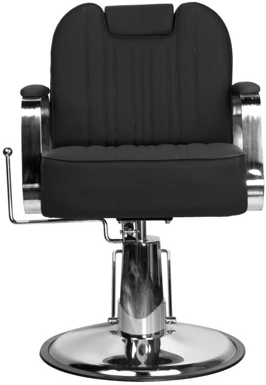 Activeshop Kirpyklos kėdė HAIRDRESSING CHAIR BARBER RUFO Juodas