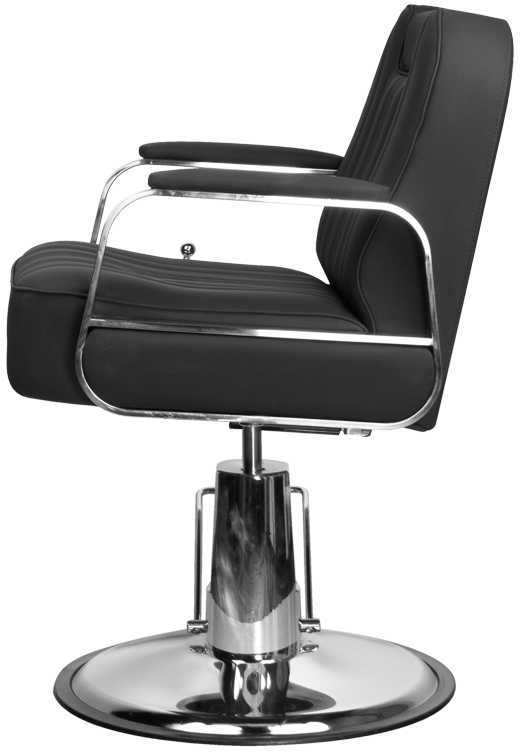 Activeshop Kirpyklos kėdė HAIRDRESSING CHAIR BARBER RUFO Juodas