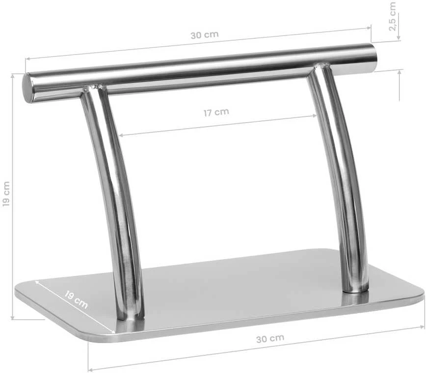 Activeshop Kirpyklos pakojis Gabbiano 30cm Sidabrinis