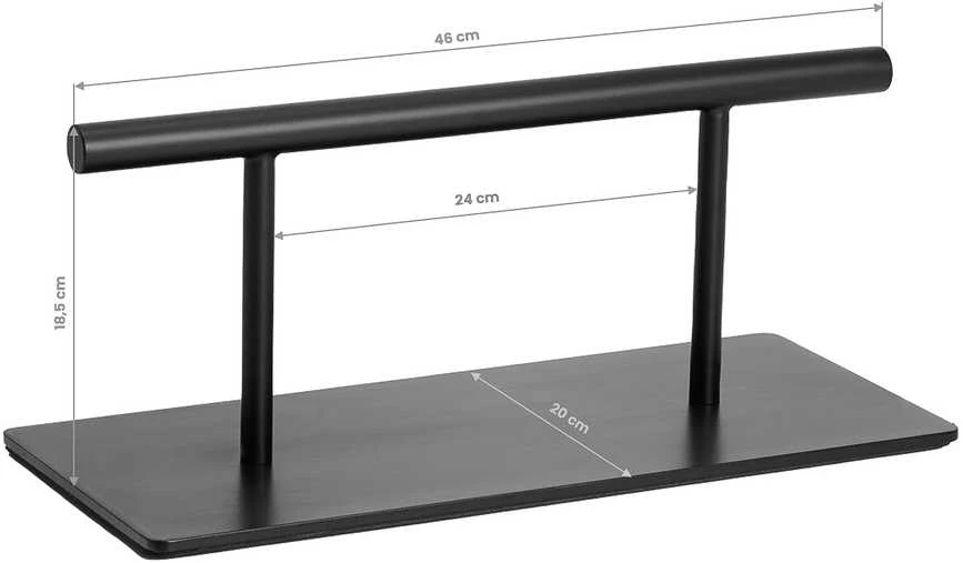 Activeshop Kirpyklos pakojis Gabbiano 45cm Juodas