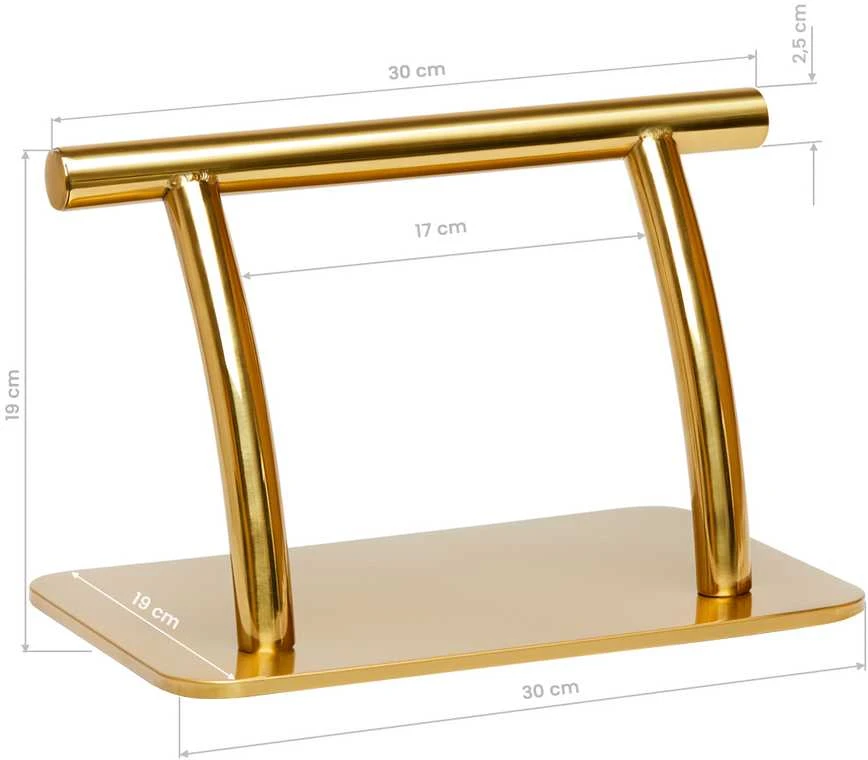 Activeshop Kirpyklos pakojis Gabbiano 30cm Gold