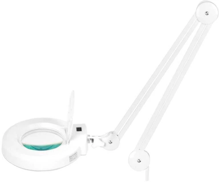 Activeshop Kosmetologinė lempa LED su lupa ir stovu 5D 12W