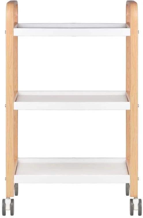 Activeshop Kosmetologinis vežimėlis BEAUTY WOOD