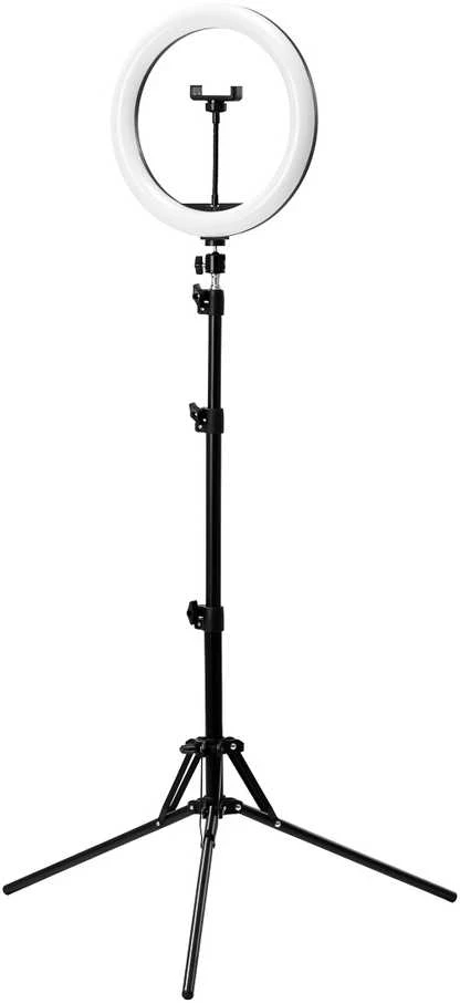 Activeshop Kosmetologinė LED lempa makiažui su stovu GLOW RING LIGHT 13" 10W