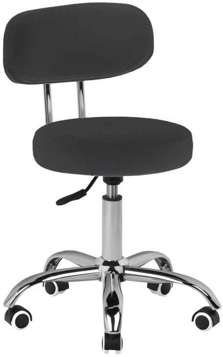 Activeshop Kosmetologinė pedikiūro kėdutė BEAUTY STOOL PEDICURE Juodas HYDRAULIC 39-45CM