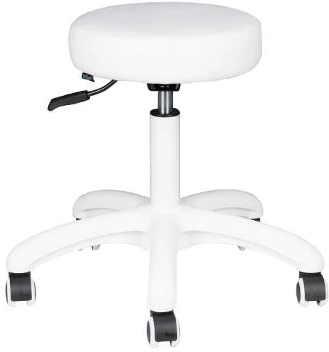 Activeshop Kosmetologinė meistro kėdutė BEAUTY STOOL ELEGANT Baltas