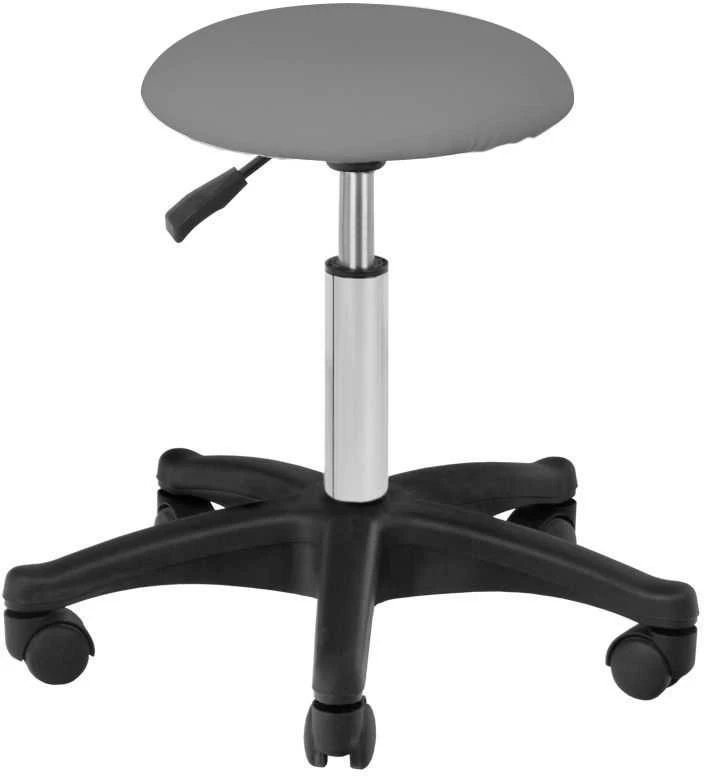 Activeshop Kosmetologinė meistro kėdutė BEAUTY STOOL Pilkas