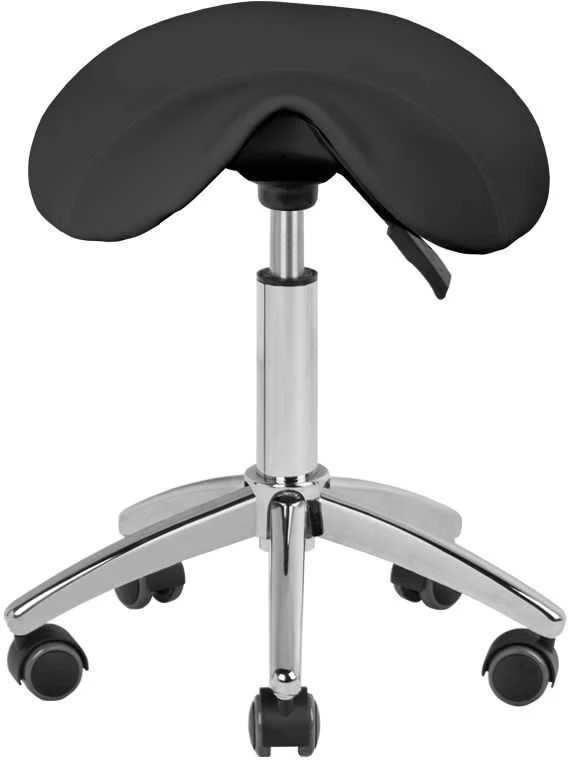 Activeshop Kosmetologinė meistro kėdutė STOOL BEAUTY ROUND Juodas