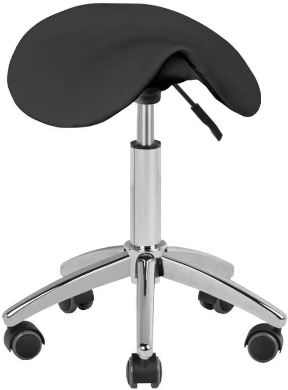 Activeshop Kosmetologinė meistro kėdutė STOOL BEAUTY ROUND Juodas