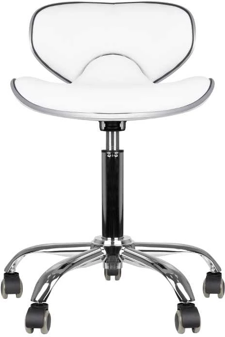 Activeshop Kosmetologinė meistro kėdutė Gabbiano Q-4599 Baltas