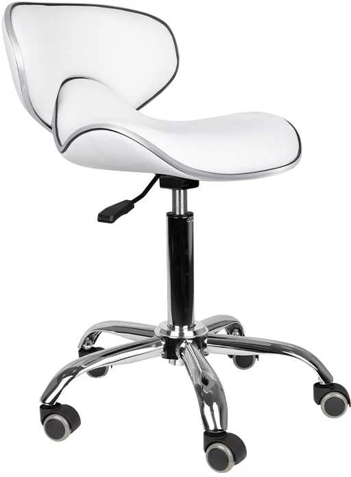 Activeshop Kosmetologinė meistro kėdutė Gabbiano Q-4599 Baltas