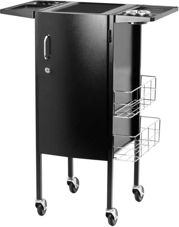 Activeshop Kirpėjo vežimėlis GABBIANO HAIRDRESSER HELPER DELUXE 2 Juodas