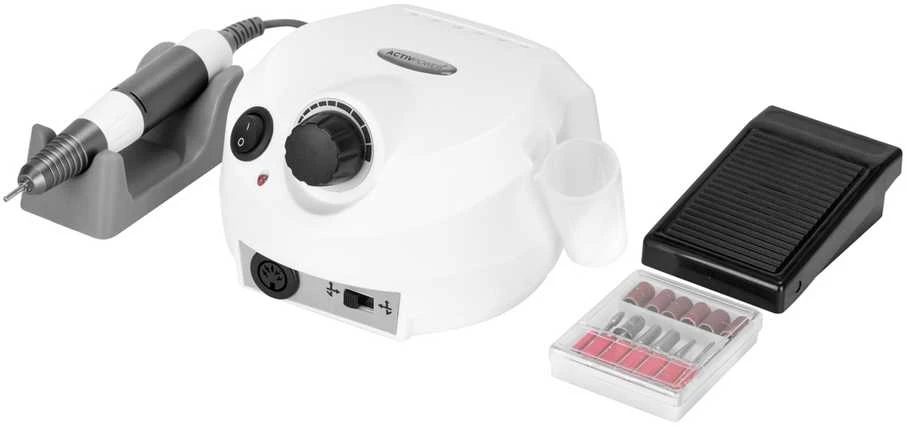 Activeshop Profesionali nagų freza Activ Power J202, 65W, baltos spalvos