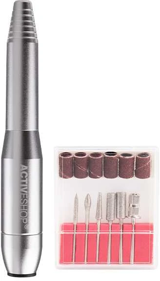Activeshop Manikiūro rinkinys, poliruoklis Mini Pro 203