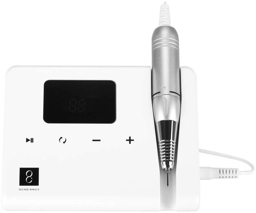 Activeshop Profesionali elektrinė nagų freza manikiūro darbams OCHO TECHNIC 65W, baltos spalvos