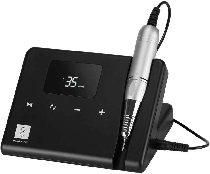 Activeshop Profesionali nagų freza Ocho Technic 65W juoda