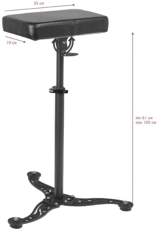 Activeshop Rankų atrama tatuiruotėms PRO INK 710 Juodas