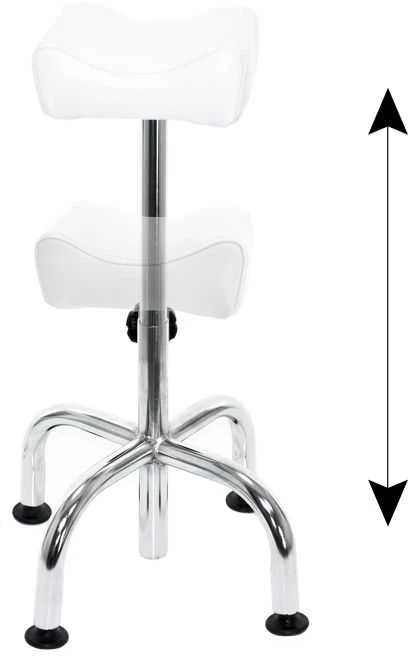 Activeshop Kojų atrama pedikiūrui FOOTREST FOR PEDICURE Baltas