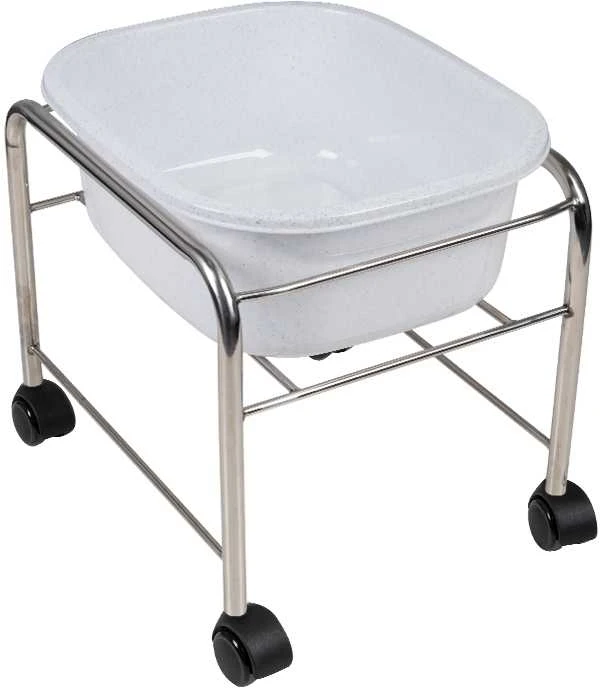 Activeshop Pedikiūro vonelė PEDICURE TRAY CHROME