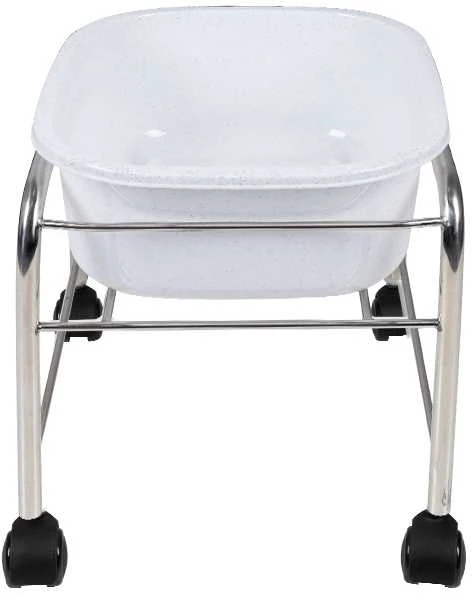 Activeshop Pedikiūro vonelė PEDICURE TRAY CHROME