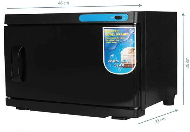 Activeshop Rankšluosčių šildytuvas su UV sterilizatoriumi Giovanni 16L Juodas