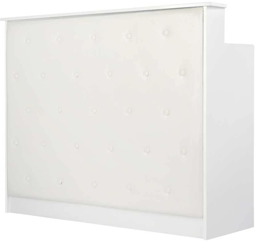 Activeshop Registratūros stalas GABBIANO RECEPTION DESK DIAMOND Baltas