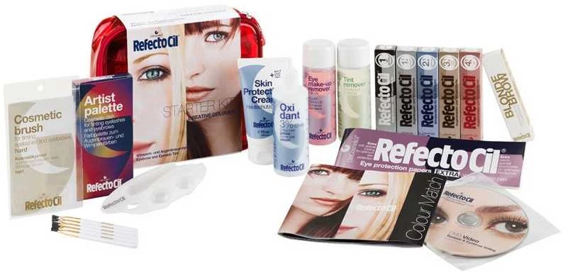 Activeshop „RefectoCil“ pradedančiųjų rinkinys „Creative Colours“ antakių dažai moterims, 150 ml