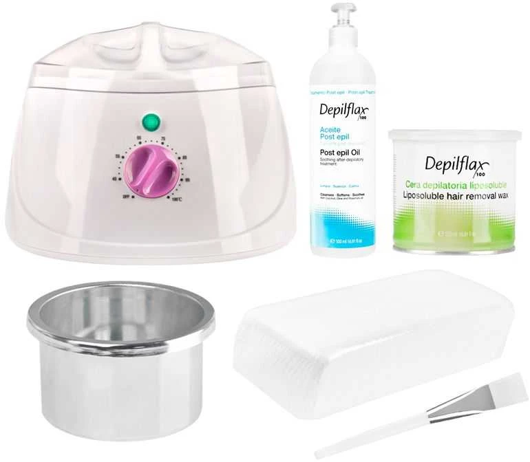 Activeshop Depiliacijos rinkinys Depilflax, 4 priemonės
