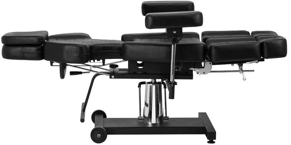Fotelis Activeshop Tatuiruočių krėslas Pro Ink 601A Hydraulic Juodas