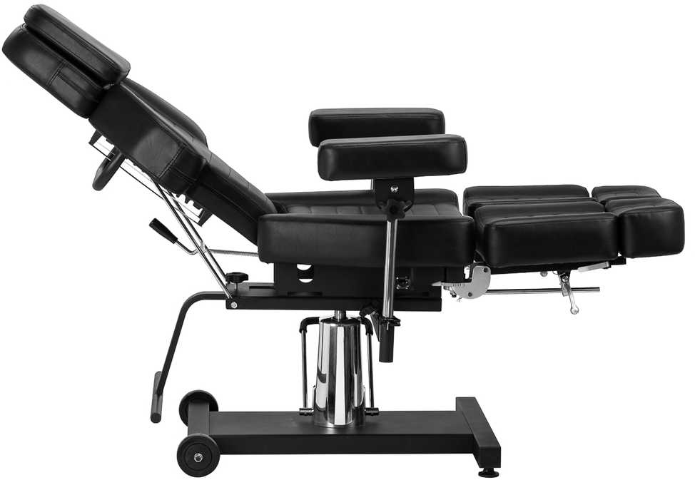 Fotelis Activeshop Tatuiruočių krėslas Pro Ink 601A Hydraulic Juodas